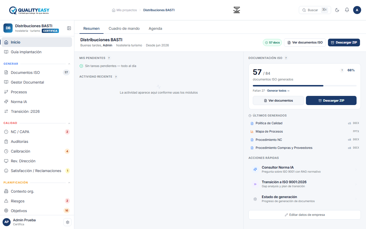 Generación automática de documentos